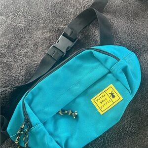 Dutch Bros Teal Crossbody Bag